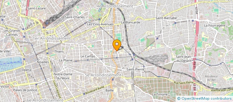 localisation de l'entreprise SCI DREAMAZUR à MARSEILLE