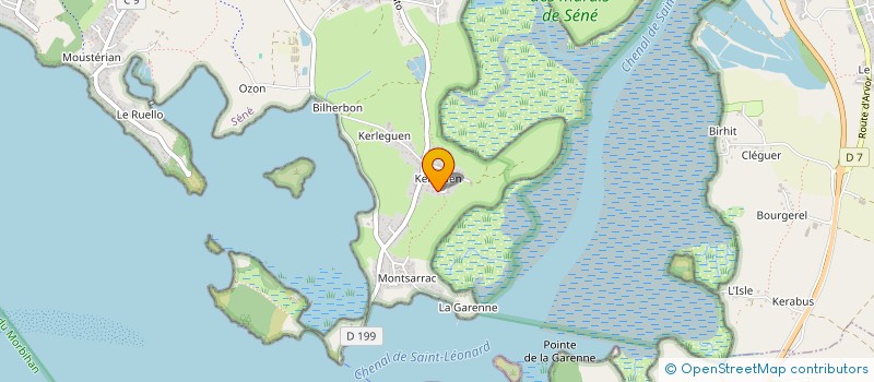 localisation de l'entreprise SCI DREAMING CRAB à SENE