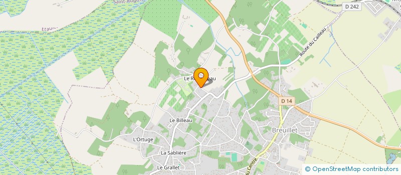 localisation de l'entreprise SCI DREAMS  BREUILLET