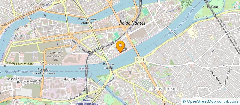 localisation de l'entreprise SCI DREAMTEAM  NANTES