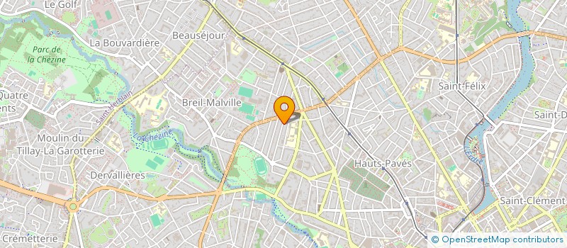 localisation de l'entreprise SCI DREANO à NANTES