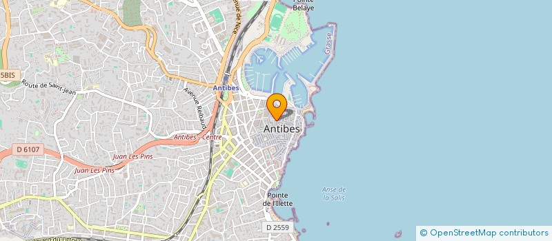 localisation de l'entreprise SCI DREGAM à ANTIBES