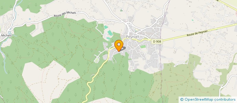 localisation de l'entreprise SCI DREHER-PIC  PEYNIER