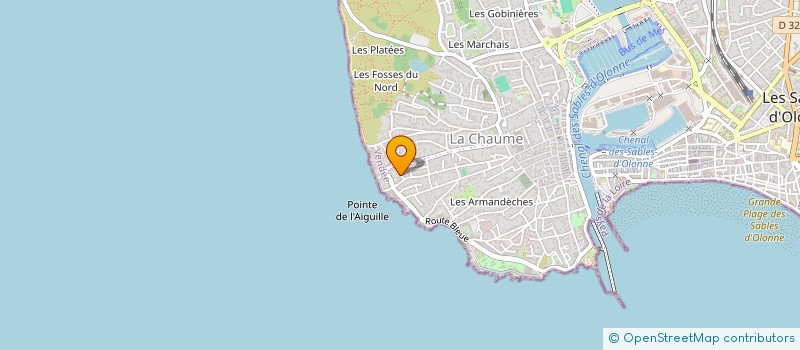 localisation de l'entreprise SCI DRENAUD à LES SABLES D'OLONNE