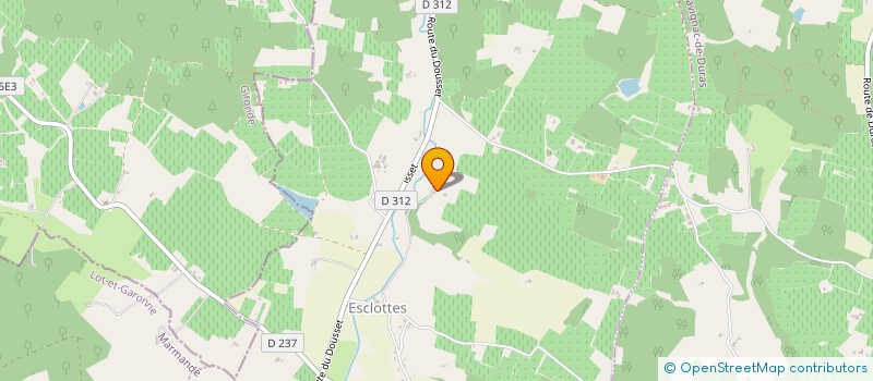localisation de l'entreprise SCI DREUX à ESCLOTTES