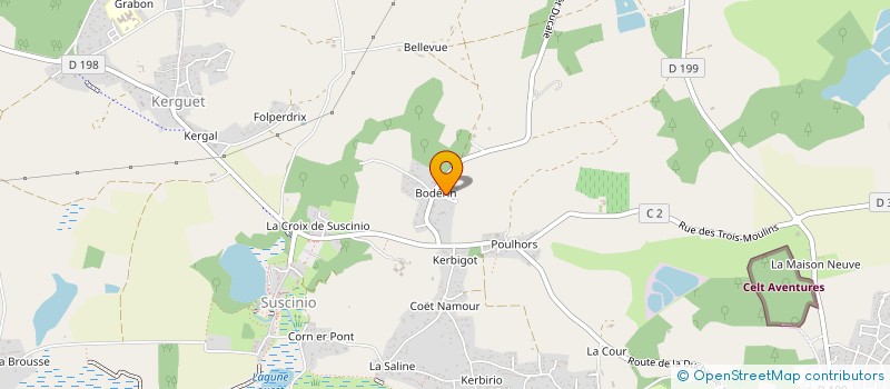 localisation de l'entreprise SCI DREUX  SARZEAU