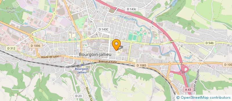 localisation de l'entreprise SCI DREVON  SAINT-AGNIN-SUR-BION