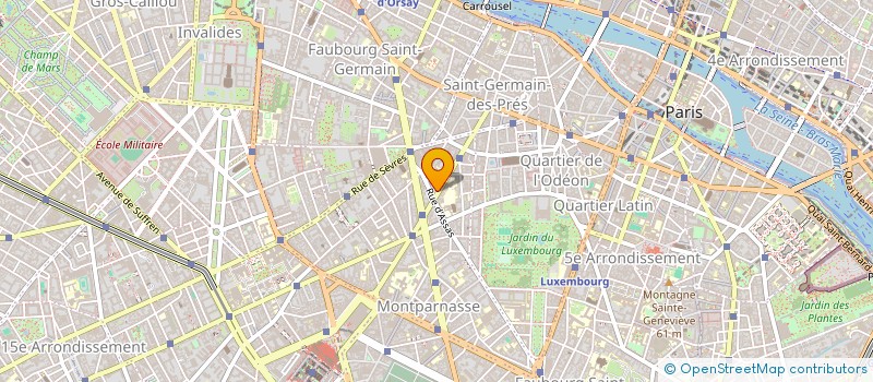 localisation de l'entreprise SCI DREYFUS ET ASSOCIES à PARIS