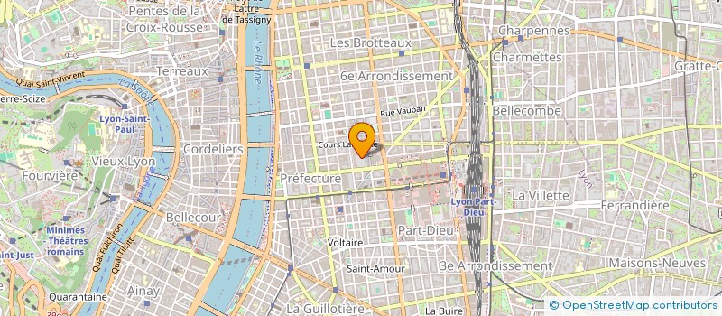 localisation de l'entreprise SCI DREYFUSS  LYON