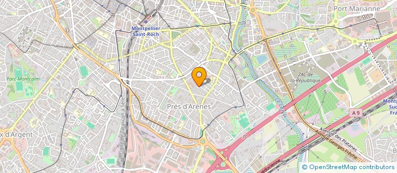 localisation de l'entreprise SCI DREZAUBRAC à MONTPELLIER