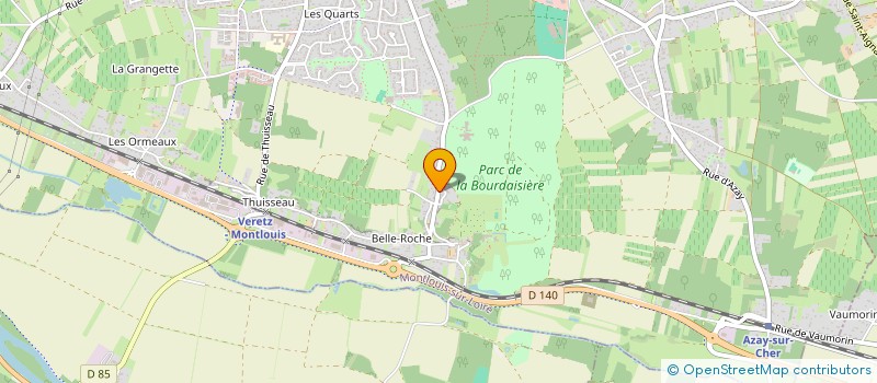 localisation de l'entreprise SCI-DRI à MONTLOUIS-SUR-LOIRE