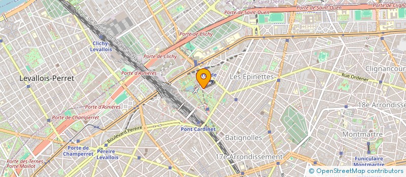 localisation de l'entreprise SCI DRIENA  PARIS