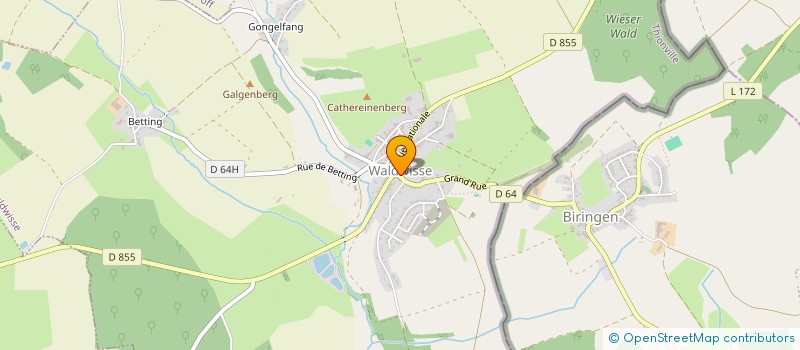 localisation de l'entreprise SCI DRIESBACH  REMELING