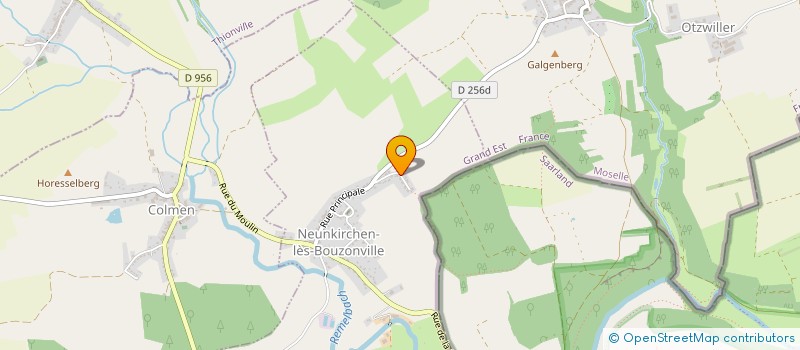 localisation de l'entreprise SCI DRIESCHE  HEINING LES BOUZONVILLE