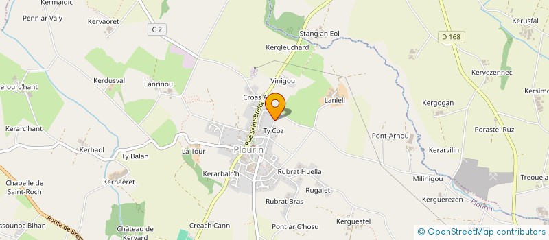 localisation de l'entreprise SCI DRIEU BEACH HOUSE  PLOURIN