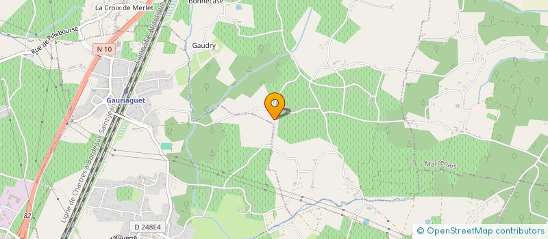 localisation de l'entreprise SCI DRILLAUD ANAEL  LARUSCADE