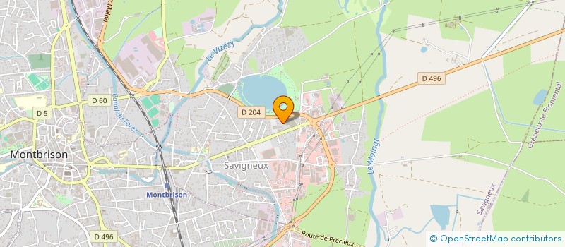 localisation de l'entreprise SCI DRILYANIS  SAVIGNEUX