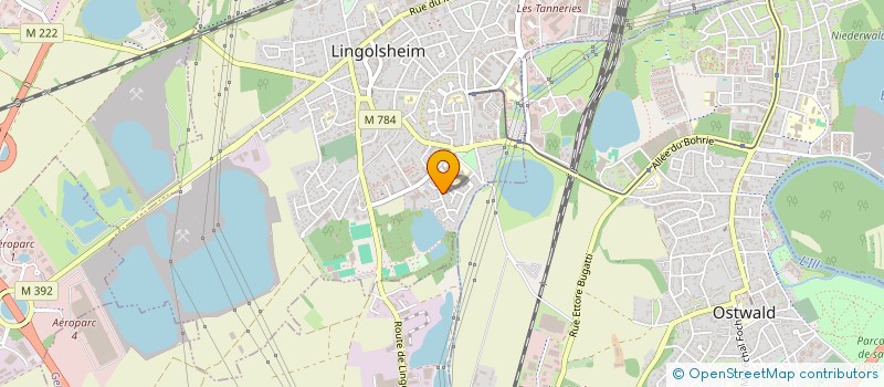 localisation de l'entreprise SCI DRIMMO  LINGOLSHEIM