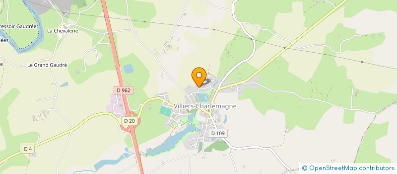 localisation de l'entreprise SCI DRIMON  VILLIERS-CHARLEMAGNE