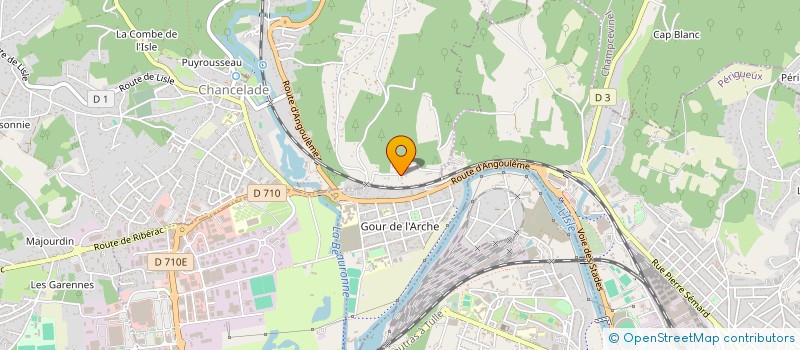 localisation de l'entreprise SCI DRINI  CHANCELADE