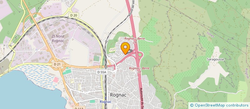 localisation de l'entreprise SCI DRISS  ROGNAC