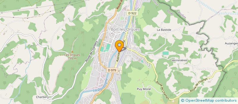 localisation de l'entreprise SCI DRIVE HOME  BORT-LES-ORGUES