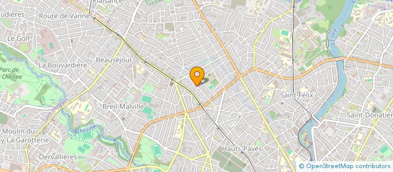 localisation de l'entreprise SCI DRJG à NANTES