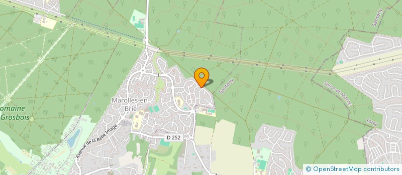 localisation de l'entreprise SCI DROFIMMO  MAROLLES-EN-BRIE