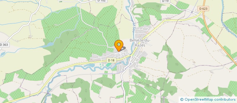 localisation de l'entreprise SCI DROINEAU  CAILHAVEL