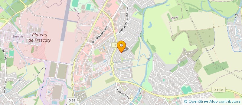 localisation de l'entreprise SCI DROMOZELLE à MARLY