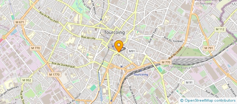 localisation de l'entreprise SCI DRON  TOURCOING