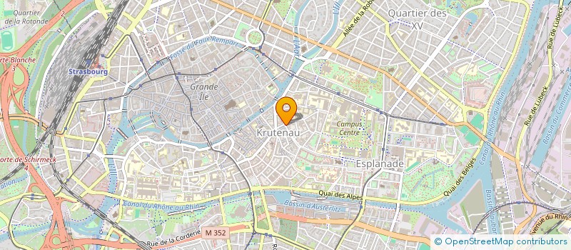 localisation de l'entreprise SCI DROOPY  STRASBOURG