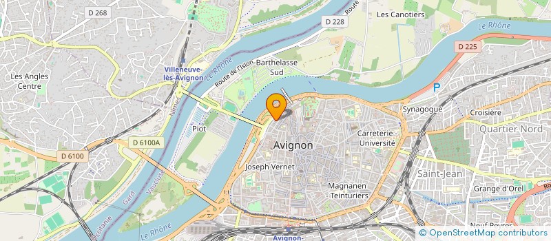 localisation de l'entreprise SCI DROPI  AVIGNON