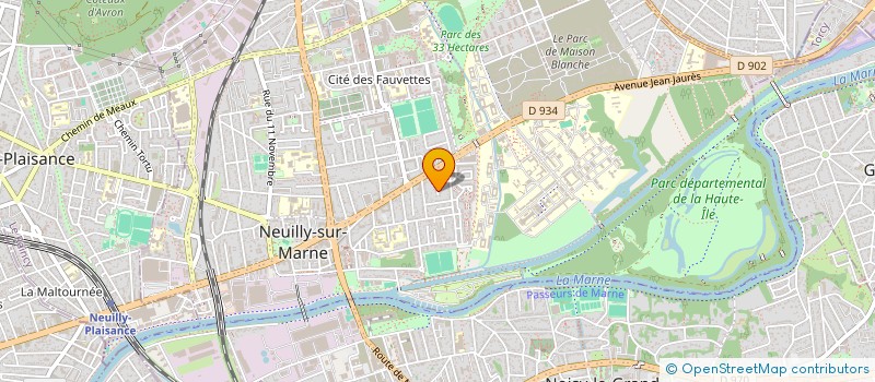 localisation de l'entreprise SCI DROTEL à NEUILLY-SUR-MARNE