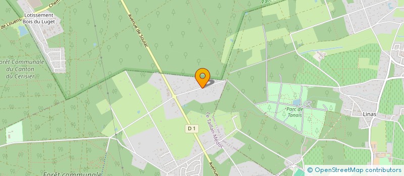 localisation de l'entreprise SCI DROUADAINE  LE TAILLAN-MEDOC