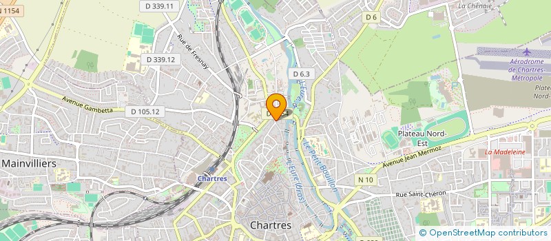 localisation de l'entreprise SCI DROUAISE à CHARTRES