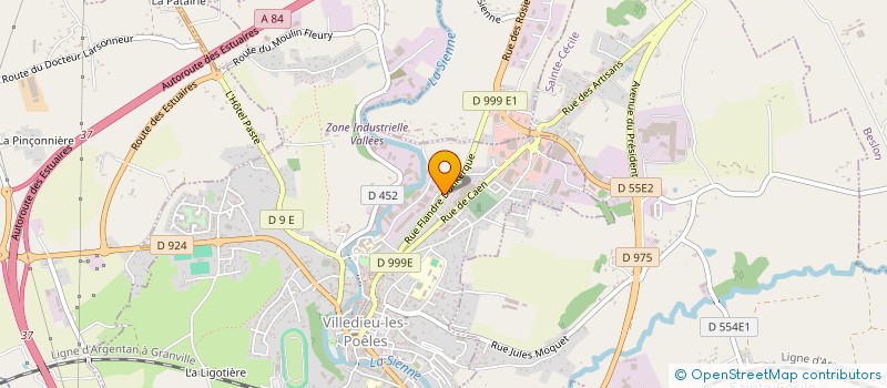 localisation de l'entreprise SCI DROUART-LEVILLAIN  VILLEDIEU-LES-POELES-ROUFFIGNY