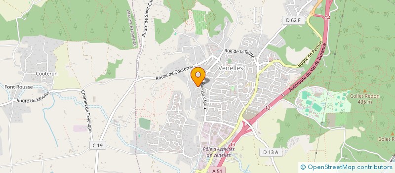 localisation de l'entreprise SCI DROUAUD  VENELLES