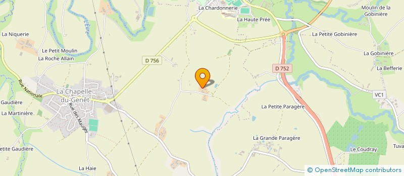 localisation de l'entreprise SCI DROUET  BEAUPREAU-EN-MAUGES