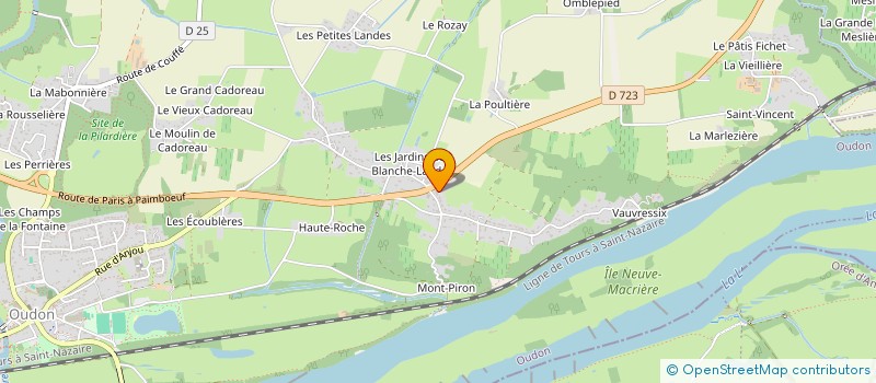 localisation de l'entreprise SCI DROUGARD IMMOBILIER  OUDON