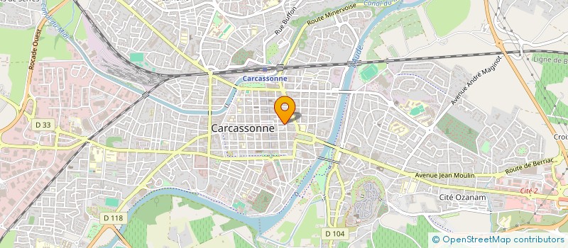 localisation de l'entreprise SCI DROUHARD à CARCASSONNE