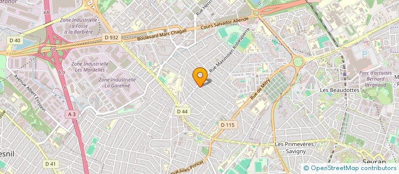 localisation de l'entreprise SCI DROUHIN à AULNAY-SOUS-BOIS