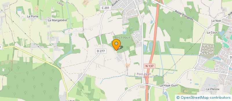 localisation de l'entreprise SCI DROUIN  LAILLE