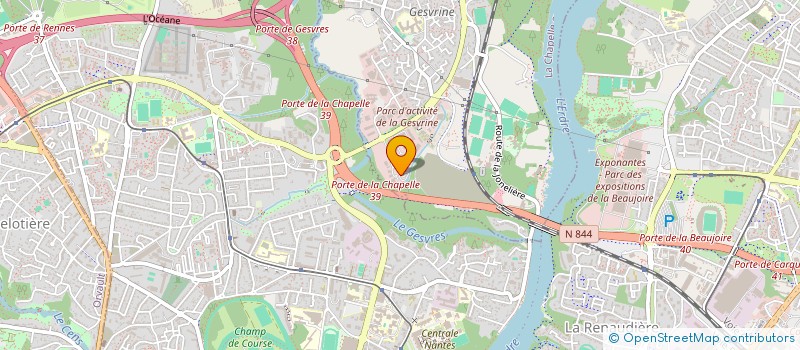 localisation de l'entreprise SCI DROUIN-GESVRINE à CHAPELLE-SUR-ERDRE (LA)