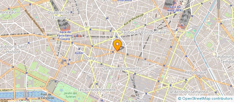 localisation de l'entreprise SCI DROUOT MONTMARTRE  PARIS