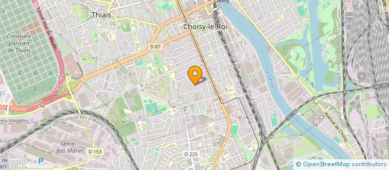 localisation de l'entreprise SCI DROY à CHOISY-LE-ROI