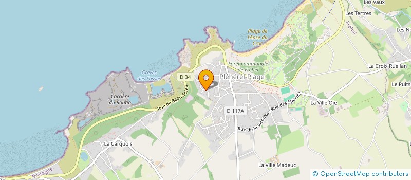 localisation de l'entreprise SCI DROZ MOR à FREHEL