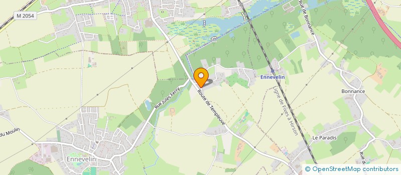 localisation de l'entreprise SCI DRP à ENNEVELIN