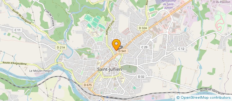 localisation de l'entreprise SCI DRT à SAINT-JUNIEN