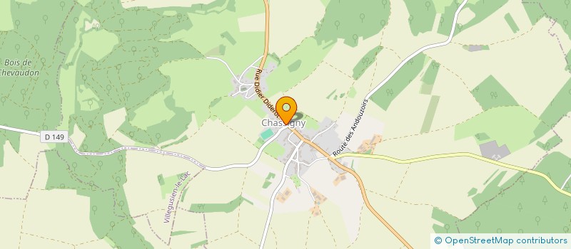 localisation de l'entreprise SCI DRUT à CHASSIGNY